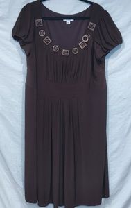 Dressbarn Brown Dress Size 20W